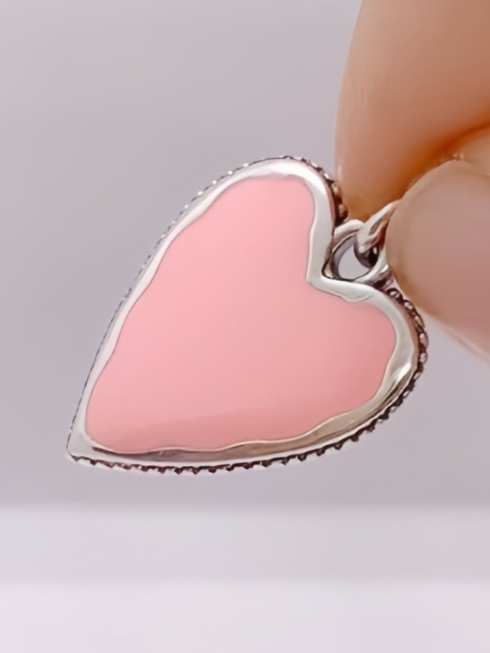 James Avery Enamel Heart Charm